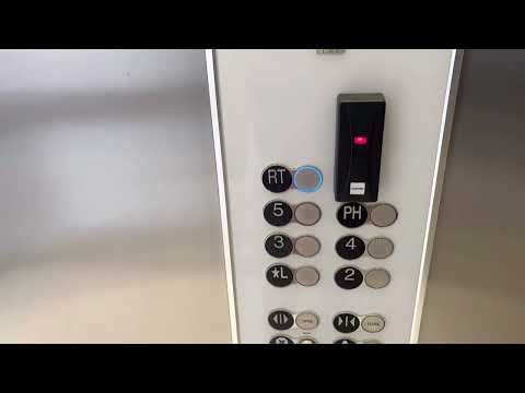 RARE Kone KSS D40 Traction Elevators @ 2990 Ponce De Leon, Coral Gables, FL