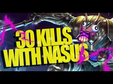 30 KILLS WITH NASUS UNSTOPPABLE - Horsey2g