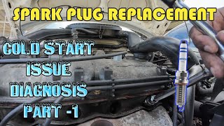 SPARK PLUG REPLACEMENT DIY | COLD START ISSUE DIAGNOSIS PART 1 | MAZDA 323