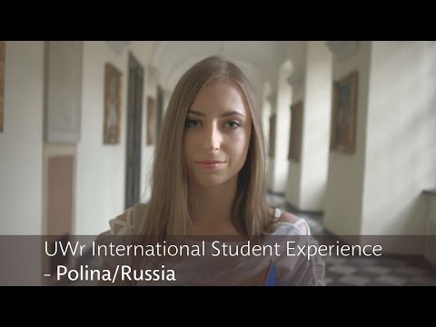 UWr International Student Experience - Polina/Russia
