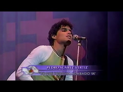 Sé Que Todo Ha Acabado Ya - Pedro Suárez Vértiz