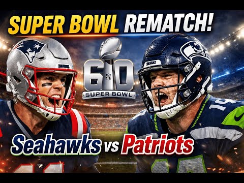 “Seahawks Shock Rams — Super Bowl Rematch vs Patriots!”