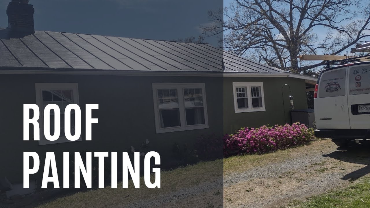 Painting Roof: Painting and Power Washing