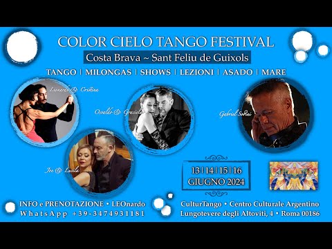 Color Cielo Tango Festival 2024 • Siga el baile • Leonardo e Cristina Elias