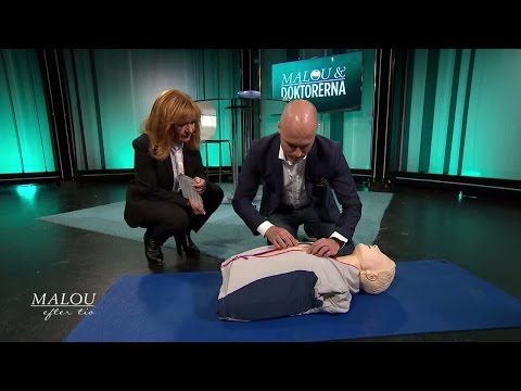 Så räddar du liv vid en katastrof - Malou Efter tio (TV4)