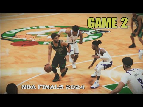 MODERN ERA 20s NBA FINAL 2024 GAME 2 LAKERS & CELTICS (2K)