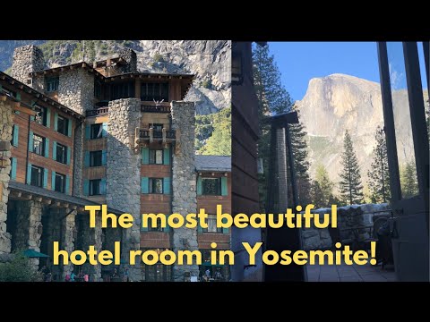 The best hotel room in Yosemite National Park!