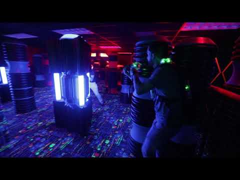 EPIC Laser Tag Battle at Laser Bounce - Queens