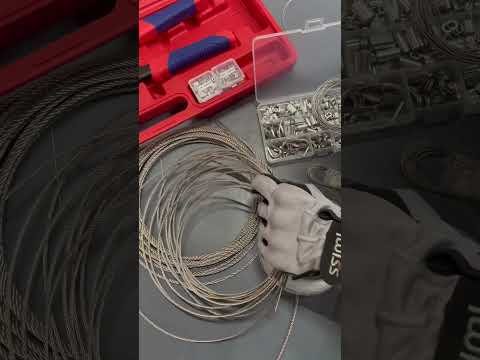 How to Crimp Wire Rope Efficiently with the ICP-1608MTK Crimping Tool Kit