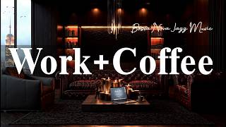 Quiet Work Coffee ☕Relaxing Instrumental Bossa Nova Jazz Music for Peaceful Day | Cozy Café Ambience