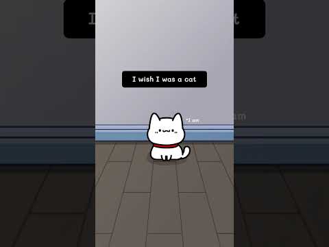 I wish I was a cat animation #catanimation