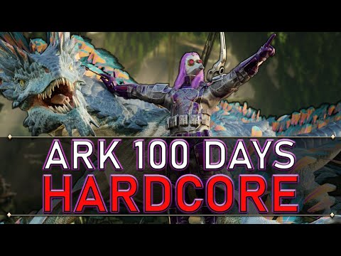 I Survived 100 Days on Aberration in Hardcore ARK Survival Evolved
