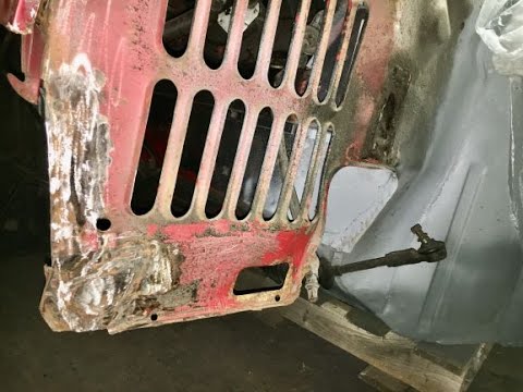 Classic Mini Restoration 1989 Episode 21 - Inner Wing Repair Part 2