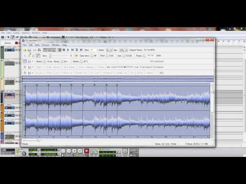 Making the Beat: Chopping a sample in Recycle