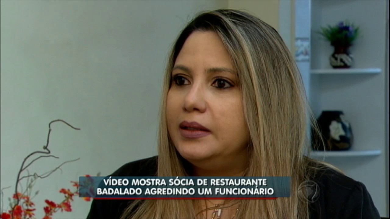 Flagra: funcionário apanha de sócia de restaurante famoso em São Paulo