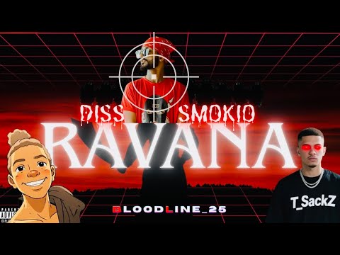 RAVANA (Diss to Smokio) Official Lyrics Video | Rep: by BloodLine_25 | Blaze_D X T_SackZ