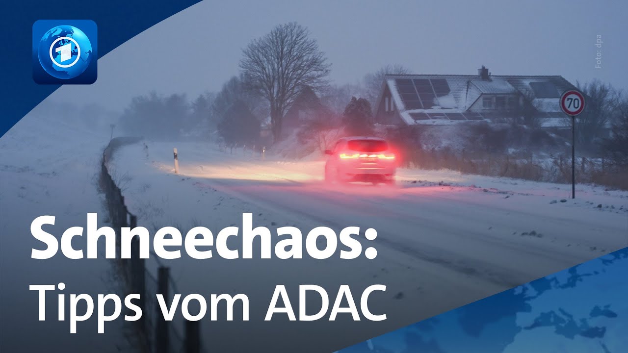 Hinweise des ADAC: Wintertief „Elli“ zieht über Deutschland