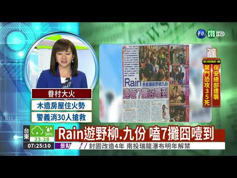 Rain遊野柳.九份 嗑7攤囧噎到