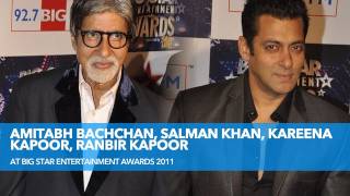Amitabh Bachchan, Salman Khan, Kareena Kapoor, Ranbir Kapoor At Big Star Awards!