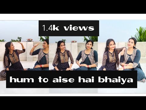 hum to aise hain bhiaya dance cover by Thrice Dance/performed by Sujata Priya/thrice Dance