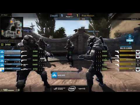 Cloud9 vs Rise Nation ESL NY Online Qualifier - Map 3