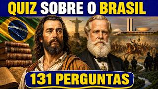 131 PERGUNTAS PARA TESTAR SEUS CONHECIMENTOS SOBRE O BRASIL ✅🤔🧠🌎📚 | O Incrível Zé | QUIZ