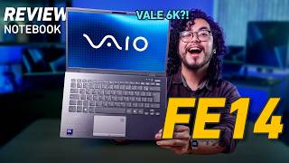 REVIEW Notebook VAIO FE14 💎💻 MUITA BATERIA, portabilidade e características PREMIUM. Vale R$ 6.000?👀