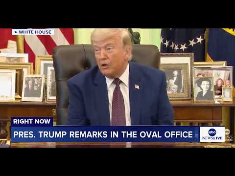 LIVE: President Trump delivers remarks in the Oval Office