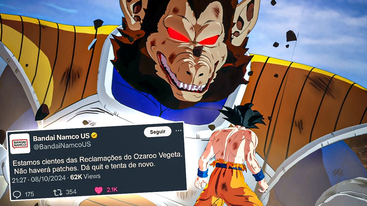 Fãs NOOBS de Dragon Ball RECLAMANDO da "dificuldade" de SPARKING! Zero