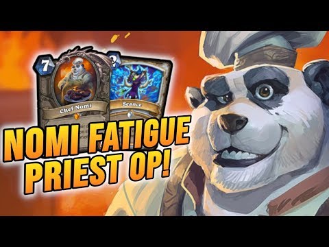 CHEF NOMI Priest is AMAZING!! | Rise of Shadows | Hearthstone