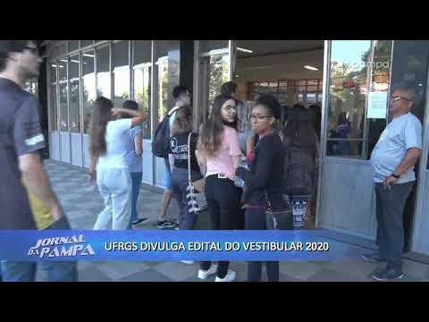 UFRGS divulga edital do vestibular 2020 | Jornal da Pampa | 13/08/2019