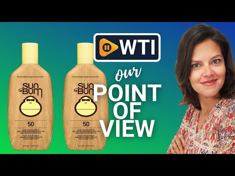 Sun Bum SPF 50 Sunscreen - WTI product video review
