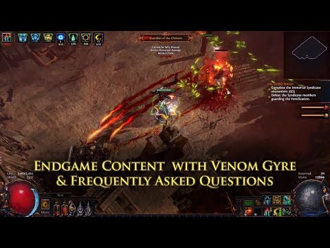 Endgame Content with Venom Gyre and FAQ