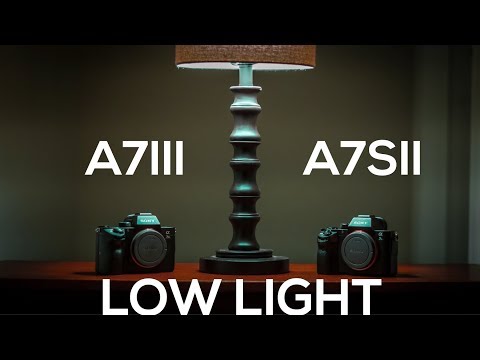 A7III vs A7SII in LOW LIGHT + Best SONY Low Light Picture Profile - 4K