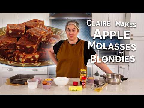 The Apple Molasses Blondies I Want to Make Every Fall | Claire Saffitz — recipe image