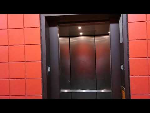 EPIC MOTORS! ThyssenKrupp Hydraulic Elevators At Arts District North Parking Garage Tulsa, Oklahoma