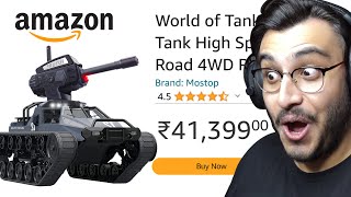 I BOUGHT THE MOST EXPENSIVE RC TANK FROM AMAZON