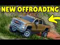 I Built The Most INSANE Offroading Truck With The NEW Rims In APM Roblox American Plains Mudding