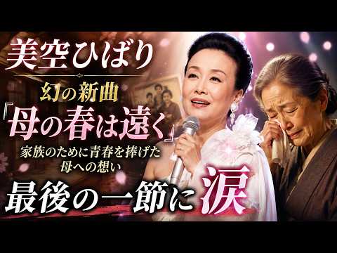 美空ひばり、幻の新曲「母の春は遠く」公開！｜家族のために青春を捧げた母への想い｜最後の一節に涙が止まらない