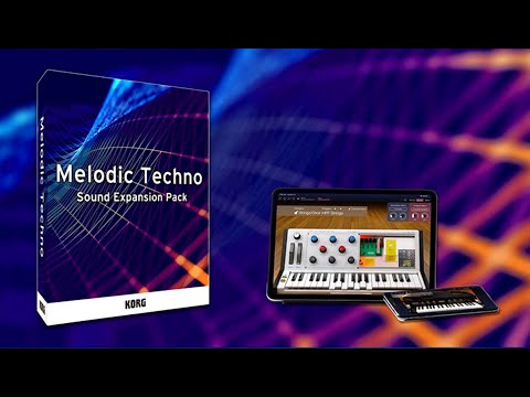 KORG Module Pro - NEW Melodic Techno Expansion - Making A Track In Cubasis 3 - iPad Demo