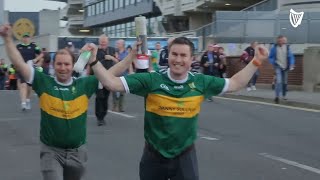 Kerry supporters rejoice after winning All-Ireland final