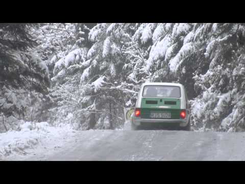 Piotr Sokołowski / Wiktor Jachym - Fiat 126p - KJS Rajd Biecki "Barbórka 2012" Biecz 09-12-2012