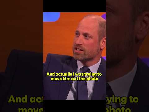Prince William says he tried to move Travis Kelce out of the photo with Taylor Swift 😂