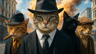Gangster Cats 🐾 | Coolest Feline Mafia with Badass Beats 😼💥