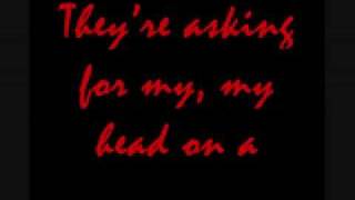 Bayside - Head On A Plate (Lyrics)