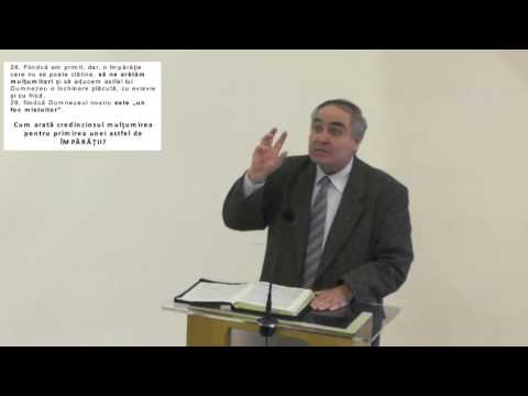 Valentin Ghica - Evrei 13:1 - 8