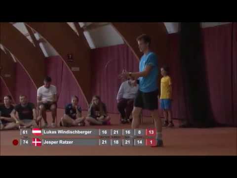 Racketlon World Champs Final 2018 Highlights from Lukas Windischberger