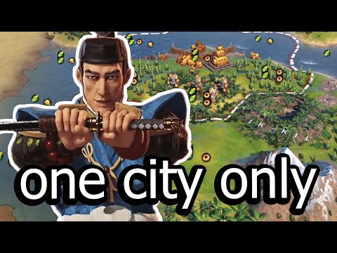 DEITY JAPAN One City Challenge Is Honestly A Lot Harder Than It Looks  - Civ 6 Japan Pt. 1