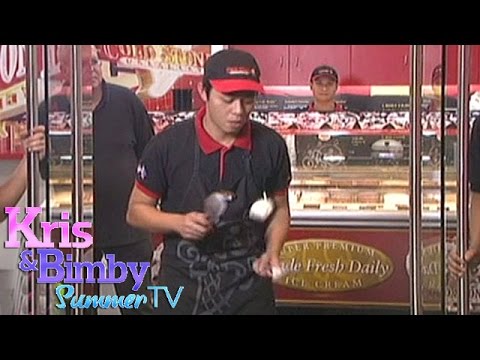 Kris TV: exposição de captura de sorvete da Cold Stone Creamery