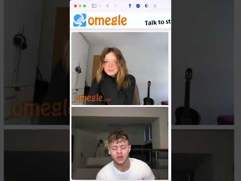 You wanted me to give out my snap… but look what happened😨 #omegle #omeglesinging #omeglefunny